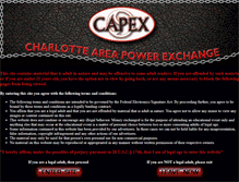 Tablet Screenshot of capex.info